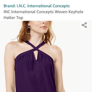 Women's International Concepts Keyhole Top
